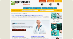 Desktop Screenshot of medicalcarebazaar.com